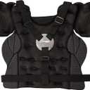 Champion Sports 17" Outside Plastic Shield Pro Model Umpire Chest Protector - Soft Foam Padded Chest Protector - Adult