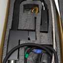 APPASO Square Kitchen Faucet Black, S304 Stainless Steel Modern Sink Faucets with Pull Out Sprayer 2 Modes, Single Handle Faucet Kitchen for RV Bar Sink