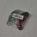 TagME Reflective Nylon Dog Collars, Adjustable Classic Pet Collar with Quick Release Buckle for Puppy, Baby Pink, 3/8" Width (X-Small (Pack of 1))