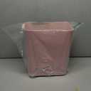 4.5 Gallon Trash Can with Swing Lid, Plastic Swing Top Trash Can (Pink)