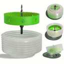 Doaho 6 1/4 Inch Hole Saw for Recessed Lights with Dust Bowl,Bi-Metal Construction 6.25 in (159mm) Hole Saw for LED Recessed Lighting,Wood and Plastic