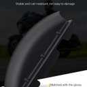 PBYMT Motorcycle Lower Triple Tree Wind Deflector Compatible with Harley Davidson Touring Street Glide Road Glide Electra Glide Road King FLH/T FLHX 2014-2023, Matte Black