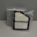 Engine & Cabin Air Filter 2.0L Only for Civic (2016-2025), HR-V (2023-2025) | Replaces 17220-5BA-A00, 80292-TF0-G01 (NOT FOR 1.5L/Turbo Eng, Civic Hatchback/Type R)