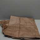 Smiry Rectangle Picnic Tablecloth, Waterproof Elastic Fitted Table Covers for 6 Foot Tables, Wipeable Flannel Backed Vinyl Tablecloths for Camping, Indoor, Outdoor (Brown, 30x72 Inches)