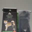 Petometry Universal Dog Knee Brace with Hot/Cold Therapy Pack, Adjustable, Breathable, Extra Comfortable Collar with Stabilising Back Brace (Small)