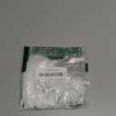 200Pcs 7.8 Inch Thick Hang Tag String Fasteners, White Hang Tag Nylon String Hanging Rope Snap Lock Pin with Plastic Snap Lock Strong Tensile Resistance for Clothes Tags Price Tags (White)