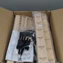 286 Pegs Wood Braiding Hair Rack for Braiders Standing with Wheels & Braid Accessories,2-Sided Hair Separator for Braiding, Extension Holder Hanger for Braiders,Hairstylists