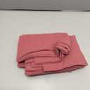 JELLYMONI Pillowcases Standard Set of 2 Washed Cotton Envelope Pillow Covers Linen-Like Texture,Maroon 20×26in Bed Pillow Cases Soft Breathable (Pillows are not Included)