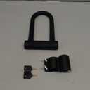 Sportneer Bike Lock - 17mm Shackle Heavy Duty Anti Theft Bike U Lock with 2 Keys - Bicycle U-Locks with Sturdy Mounting Bracket for Road, Mountain, Electric & Folding Bike, Size 7.76''x5.02'' (Black)