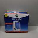Vicks Warm Mist Humidifier FilterFree 1Gal Tank, Auto ShutOff, Night Light, VapoPad and VapoSteam Compatible (White)