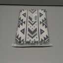 Boho Throw Pillow Covers Black 18x18 Set of 2 Square Neutral White Accent Farmhouse Pillowcase Double Sided Pattern Vintage Antique Ethnic Decor Pillow Case for Sofa, Couch, Living Room