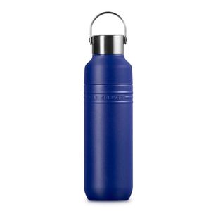 LE CREUSET 'ON THE GO' 500ML INSULATED WATER BOTTLE - AZURE
