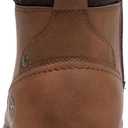 DECARSDZ Men's Fashion Lace-up Casual Chukka Boots for Men Zipper Boot (9.5, Brown-fur)