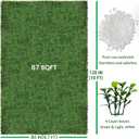 ODTORY Artificial Boxwood Roll Panel 80X120 in (67 sqft) Greenery Backdrop
