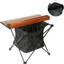ROCK CLOUD Portable Camping Table Ultralight Aluminum Camp Table with Storage Bag Folding Beach Table for Camping Hiking Backpacking Outdoor Picnic, Size M, Medium