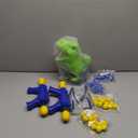 Dinosaur Shooting Toys for Kids 3-5 Years, Movable Target Shooting Games with 2 Air Pump Launcher, Interactive Competition Game Gift for Boys and Girls Ages 3 4 5 6 7 8 Years Old