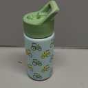 Simple Modern Kids Summit Water Bottle with Straw Lid | 14oz Stainless Steel Cup Insulated Tumbler for Toddlers, School | Tractor Fun