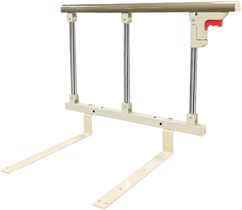 Bed Rails for Elderly Adults Safety Side Guard Rail Bed Assist Railing Bedside Handle Medical Bed Cane for Seniors Collapsible Hospital Half Bedrails Slides Under Mattress Bed Fall Protector Bar (2717inch)