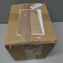 Handmade Terracotta Snowman Figurine, White Clay Winter Christmas Decor, Unique Holiday Rustic Decors, Charming Terra Cotta Snowmans for Home Table Room Farmhouse Indoor Outdoor(Large)