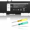 68Wh 3HWPP Laptop Battery Compatible with Dell Latitude 5401 5410 5411 5501 5511 5510 Precision 3541 3550 3551 Inspiron 7500 7506 7706 2-in-1 03HWPP 10X1J N2NLL 1VY7F 451-BCMN