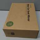 KeaBabies Baby Car Seat Mirror - Wide Shatterproof Backseat Infant Car Mirror for Baby Rear Facing, Crystal Clear View, Travel Accessories, Easy Install & Adjust for Removable Headrest (Matte Black) (Large 11.5 x 7.5")