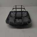 Tabletop Ironing Board with Iron Holder, RAINHOL Small Folding Ironing Board with Cover and Pad, Portable Compact Mini Iron Table for Home & Travel, Black