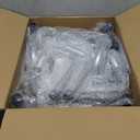 HOMLAND Shower Chair for Inside Shower with Arms and Back, 500 lbs Heavy Duty Shower Seat for Bathtub, Height Adjustable Safety Bath Seat for Elderly, Adults, Handicap and Disabled, White