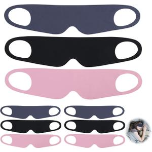 9 Pcs Sleep Masks for Women, Men, Light Blocking Eye Mask for Sleeping, Breathable Blackout Sleeping Mask with Zero Pressure Design, Comfort Fit for Side/Back/Stomach Sleepers, Travel and Yoga