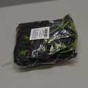 Tinsow Artificial Peony Flowers Black Silk Flowers Peony Bouqeut for Halloween Home Decorations Gothic Wedding (Black, 10)