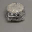 PetRageous 17001 Eat Drink Repeat Two-Tone Stoneware Dishwasher Safe Dog Bowl 4-Cup 8.18-Inch Diameter 3-Inch Tall for Medium and Large Dogs and Cats, Off-White, (Pack of 1)