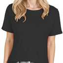 Short Sleeve Shirts for Women Crew Neck Basic Tee - Fashion Summer Spring Tops - Oversized T Shirts for Women