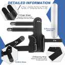 Trigger Finger Splint: Support the Middle, Index, little or Ring Finger, Hand Splint Brace-Treating Hand Fractures, Arthritis, Mallet Finger or Metacarpal Fractures (Left Hand)