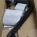 Black Chandelier,6-Light Rustic Industrial Iron Chandeliers for Dining Room Lighting Fixtures Hanging, Candle Hanging Hallway, Living Room, Foyer, Bedroom, Office, Bar, Island Lights