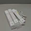 EZVALO 6-Pack Under Cabinet Lighting, 7.8" Wireless Closet Lights, 30 LED Rechargeable Motion Sensor Light, Dimmable, 3 Color Temperatures, Counter Lights for Kitchen, Pantry, Bedroom, Wardrobe (White)