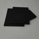 Extra Heavyweight Cardstock Black 50 Sheets 130 lb Cover (17pt), 8.5 x 11 Inches for Arts and Craft, Drawing, DIY Projects