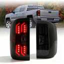 WOLFSTORM LED Tail Light Assembly for 2014-2018 Chevy Silverado 1500