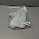 Kodaruber Cute Newborn Baby Girl Romper Plaid/Daisy Print Fly Sleeve Crew Neck Ruffle Bodysuit Spring Summer Clothes (3-6 Months, Sky Blue)