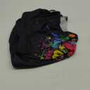 80s Outfit for Women Plus Size I Love The 80's Costumes 80s Off Shoulder T-Shirt Tops Neon Clothes Oversized (5X-Large, Black)