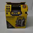 STANLEY J5C09 JUMPiT Portable Power Station Jump Starter: 1000 Peak/500 Instant Amps, 120 PSI Air Compressor, USB Port, Battery Clamps