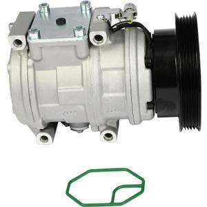 ECCPP AC Compressor Fast Cooling 1987-1991 Fit for Toyota Camry 2.0L 2.5L 1992-2001 Fit for Toyota Camry 2.2L Air Conditioning Compressor 5 Grooves10PA17C