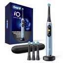 Oral-B iO Series 9 Electric Toothbrush with 4 Brush Heads, Aqua Alabaster