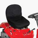 Riding Lawn Mower Seat Cover Compatible with John Deere,Lawn Tractor Seat Cover(Medium) (Black)