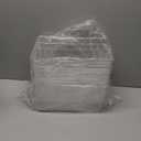 ZEXALOR 4pcs Clear Storage Bins Clear Storage Containers for Kitchen Pantry Organization, Organizing Bins with Built in Handles, Cabinet Organizers