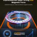 JUESHITUO for iPhone 16 Case with 1X Screen Protector, [Tailored for MagSafe] [Mil-Grade Shockproof Defense] with Integrated Lens Protection Translucent Silky Touch Phone Case for iPhone 16, Orange