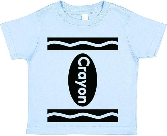 Baby Blue Crayon T-Shirt. Size Girls XS