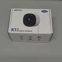 2K Window Cameras for Home Security- 5Ghz & 2.4Ghz WiFi Window Camera, Color Night Vision, Motion & Human Detection, Continuous 24/7 Recording, Cloud (Optional) & Local Storage, K1 1P