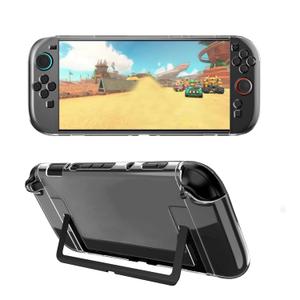 VGBUS Clear Dockable Case for Nintendo Switch 2, Protective Hard Shell Case for Switch New Gen 2025 Joy-Con Controller Accessories