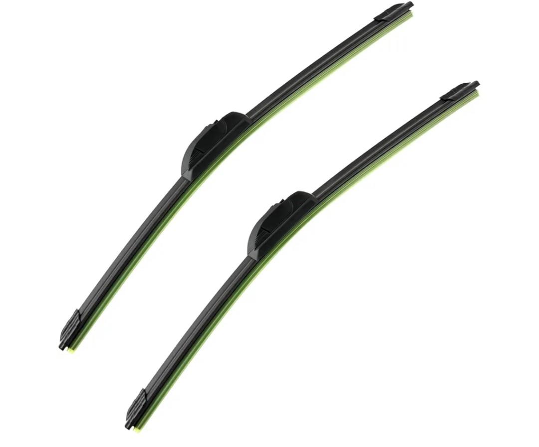 2 Factory Wiper Blades Replacement For 2007-2013 Acura MDX / 2004-2009 Dodge Durango / 2011-2016 Honda CR-Z Original Equipment Windshield Wiper Blades Set 26"+21" (Set of 2) U/J HOOK