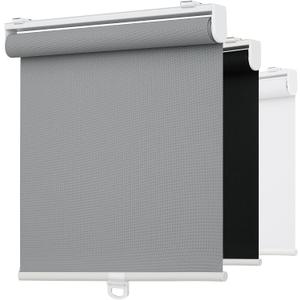 Light Filtering Solar Shades for Indoor Windows, 27" W x 72" H, Grey