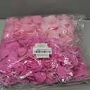 100 Pack Pink Roses Artificial Flowers, 3 Colors, 3x1.2 in Foam Flower Heads for Decoration, Wedding Centerpieces, Crafts, Wall Backdrops, Bridal Shower Decorations, DIY Arrangements